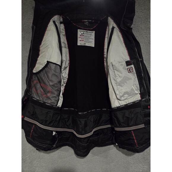 Obermeyer Ski Jacket Mens XL Tall Black Green WeatherX Corvette Snow Heavy - Picture 7 of 13